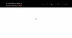 Desktop Screenshot of newcastleschoolportraits.com